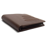 HAARLEM Men KUZE 29451 Leather Wallet Brown
